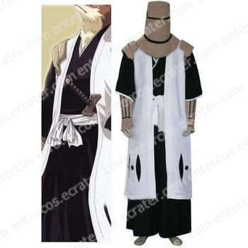 Bleach 7th Division Captain Komamura Sajin Halloween Cosplay Costume any size
