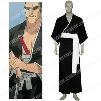 Bleach 7th Division Lieutenant Iba Tetsuzaemon Cosplay Costume any size