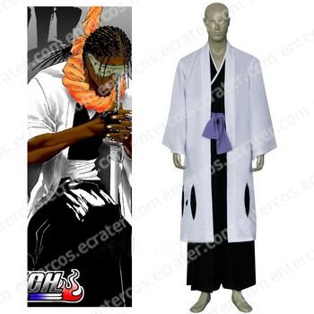 Bleach 9th Division Captain Tousen Kanamei Cosplay Costume