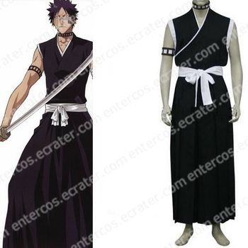 Bleach 9th Division Lieutenant Hisagi Shuuhei Halloween Cosplay Costume any size