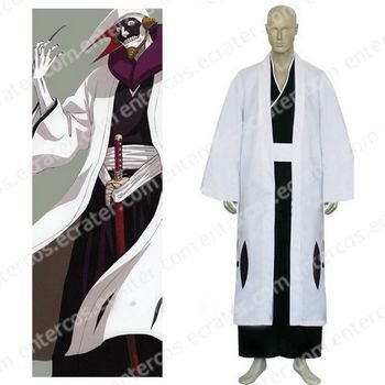 Bleach 12th Division Captain Kurotsuchi Mayuri Cosplay Costume any size
