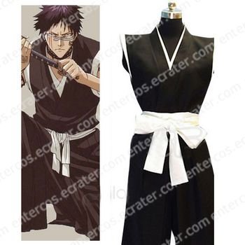 Bleach Hisagi Shuuhei Men's Halloween Cosplay Costume any size