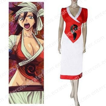 Bleach Shiba Kuukaku Cosplay Costume any size.