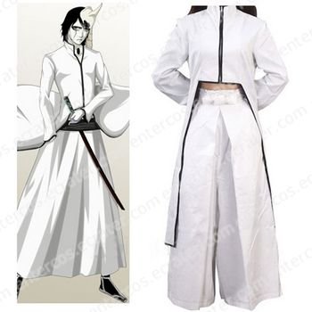 Bleach Uiquiorra Cifer Halloween Cosplay Costume any size.