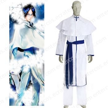 Bleach Uryuu Ishida Men's Halloween Cosplay Costume any size.