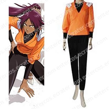 Bleach Yoruichi Shihouin Women's Halloween Cosplay Costume any size.