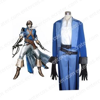Castlevania Richter Belmont Halloween Cosplay Costume any size.