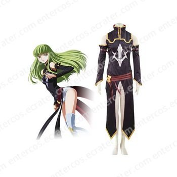 Code Geass C.C. Cosplay Costume any size.