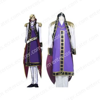 Code Geass Schneizel El Britannia Cosplay Costume any size.