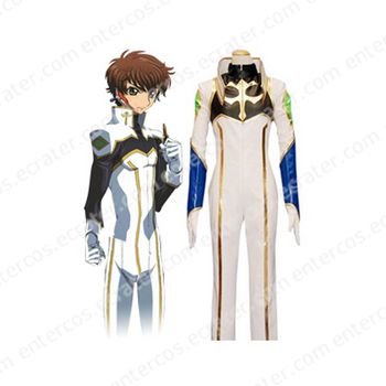 Code Geass Suzaku Cosplay Costume any size.