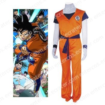 Dragon Ball Kame Hame Practising Clothing Halloween Cosplay Costume any size.