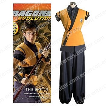 Dragon Ball Movie Goku Cosplay Costume any size.