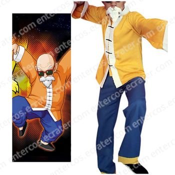 Dragon Ball Muten-Roshi Cosplay Costume any size.