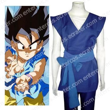 Dragon Ball Son Gohan Cosplay Costume any size.