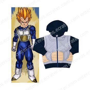 Dragon Ball Z Vegeta Cosplay Costume 2 any size.