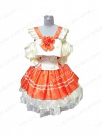 Frontier Ranka Lee Lolita Dress Cosplay Costume any size.