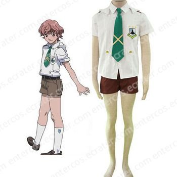 Macross Frontier Mihoshi Academy III Uniform Cosplay Costume any size.