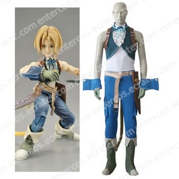 Final Fantasy IX Zidane Tribal Cosplay Costume any size.