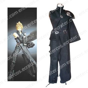 Final Fantasy VII Cloud Halloween Cosplay Costume any size.