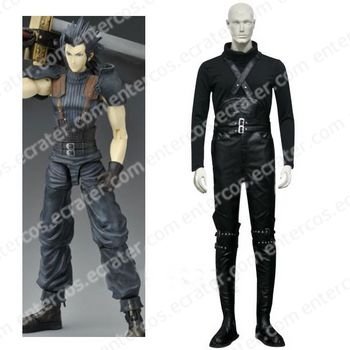 Final Fantasy VII Crisis Core Zack Fair Cosplay Costume any size.