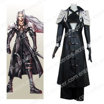 Final Fantasy VII Sephiroth Deluxe Halloween Cosplay Costume any size.