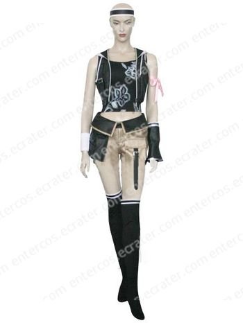Final Fantasy VII Yuffie Kisaragi Halloween Cosplay Costume any size.