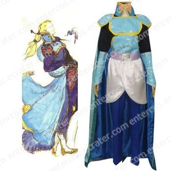 Finial Fantasy VI Edgar Roni Figaro Cosplay Costume any size.