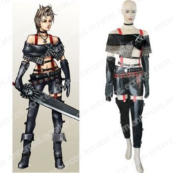 Final Fantasy X-2 Paine Halloween Cosplay Costume any size.