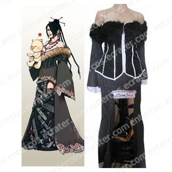 Final Fantasy X Lulu Halloween Cosplay Costume any size.