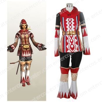Final Fantasy XI 11 White Mage Halloween Cosplay Costume any size.