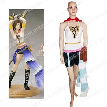 Final Fantasy Xii Yuna Cosplay Costume any size.