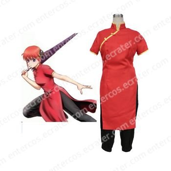 Gin Tama Kagura Cosplay Costume any size.