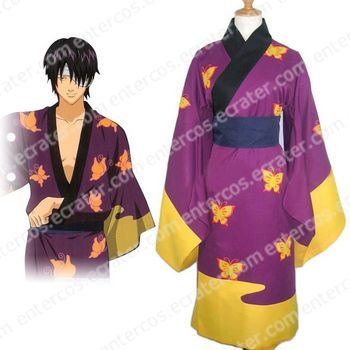 Gintama Takasugi Shinsuke Cosplay Costume any size.