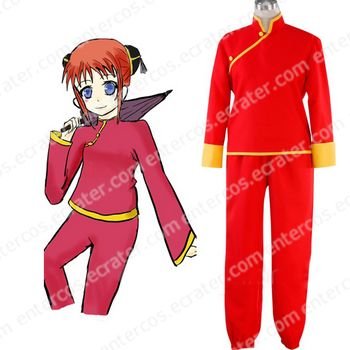 Silver Soul Kagura Cosplay Costume any size.