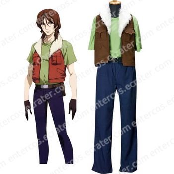 Mobile Suit Gundam 00 Lockon Stratos Private Version Cosplay Costume any size.