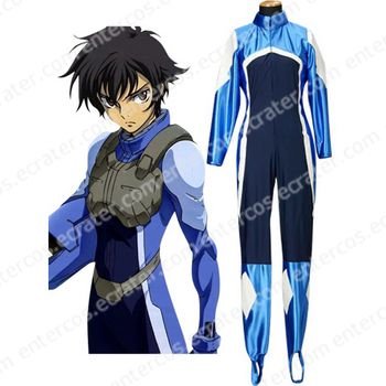 Mobile Suit Gundam 00 Setsuna F Seiei Pilot Suits Cosplay Costume any size.