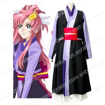 Mobile Suit Gundam SEED Lacus Clyne Chair Version Cosplay Costume any size.