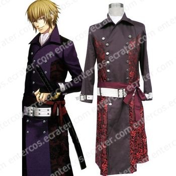 HakuŨki Chikage Kazama Cosplay Costume any size.