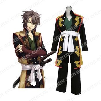 HakuŨki Souji Okita Cosplay Costume any size.
