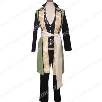 Hakuouki Shinsengumi Kitan Nagakura Shinpachi Cosplay Costume any size.