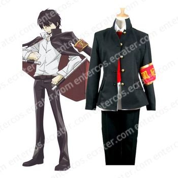 KatekyŨ Hitman Reborn HibariKyoya Halloween Cosplay Costume any size