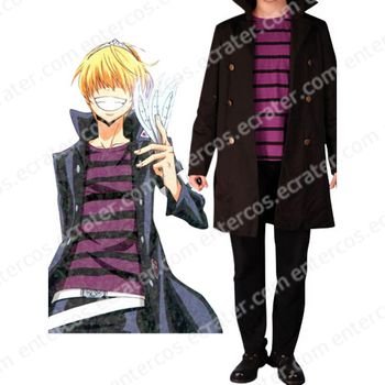KatekyŨ Hitman Reborn! Belphegor Cosplay Costume any size