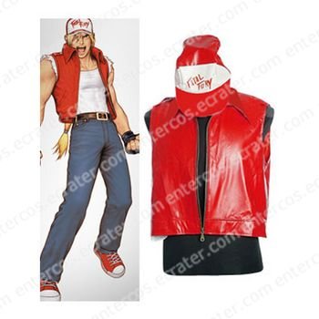The King Of Fighters Terry Cosplay Costume any size