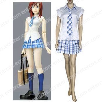Kingdom Hearts 2 Kairi Halloween Cosplay Costume any size
