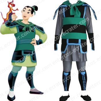 Kingdom Hearts Mulan Cosplay Costum any size