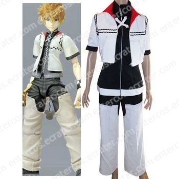 Kingdom Hearts Roxas Halloween Cosplay Costume any size