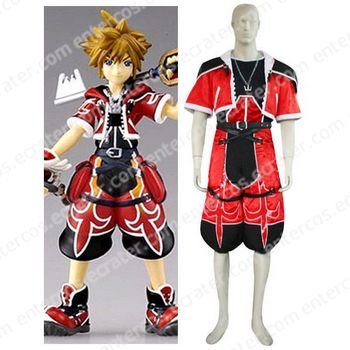 Kingdom Hearts Sora Brave Form Halloween Cosplay Costume any size