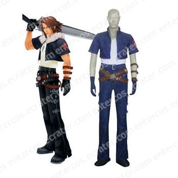 Kingdom Hearts Squall Halloween Cosplay Costume 1 any size