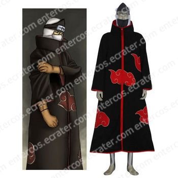 Naruto Akatsuki Kakuzu Halloween Cosplay Costume any size