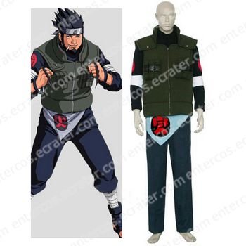 Naruto Asuma Sarutobi Halloween Cosplay Costume any size
